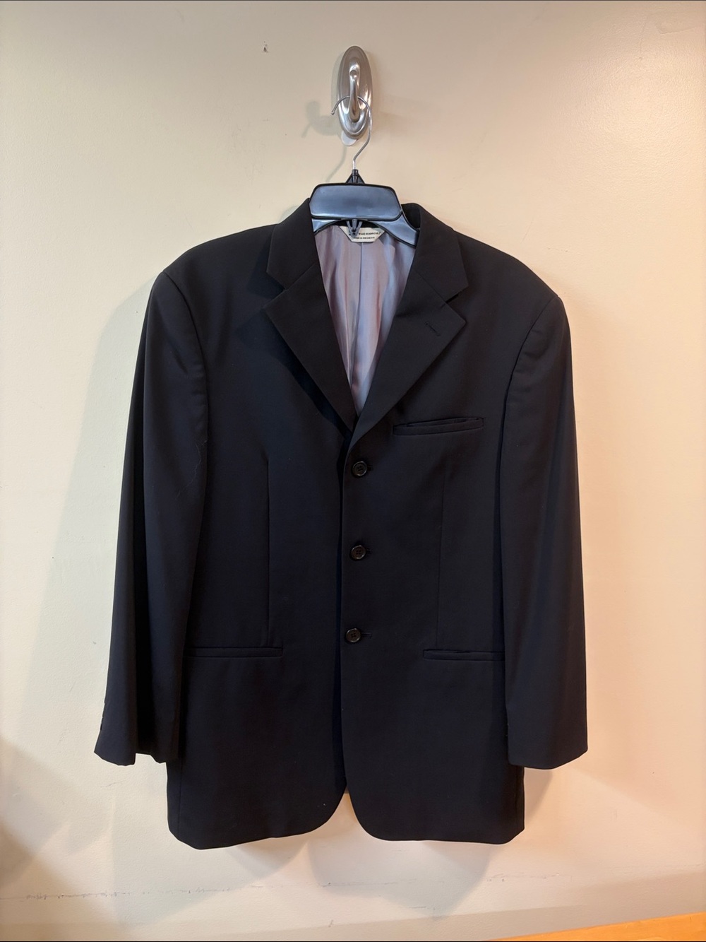 Wilke Rodriguez classic Men's Black Blazer